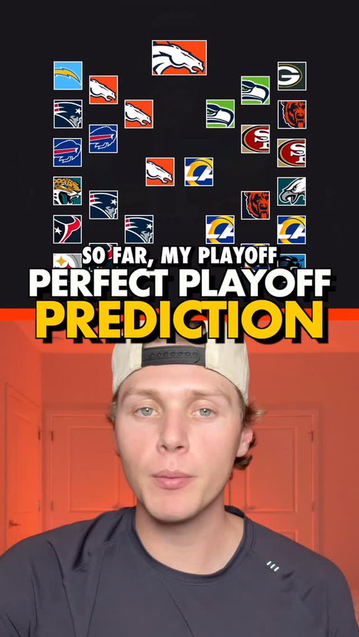 My updated playoff predictions

#NFL #Superbowl #nflplayoffs #nflfootball #ryjarz