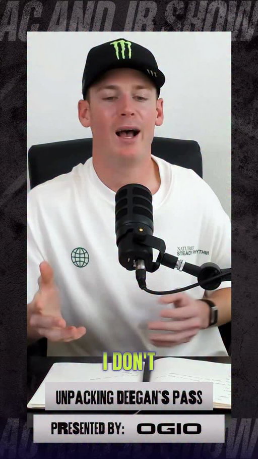 We unpack Deegan’s pass on Anstie presented by @Ogio_Powersports 💥 It may not have been intentional to knock him down but you could call it reckless, will Max return the favor? This weeks show is LIVE and you can find it at the link in our bio 🎙️