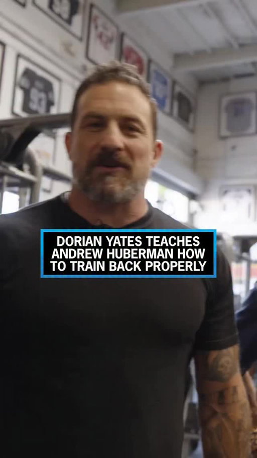 STIMULATE MUSCLE GROWTH PROPERLY: 
BACK DAY WITH @thedorianyates (6 time Mr. Olympia) •

Comment BACK & I’ll DM you a link to a video of the full workout @goldsgym.venice 

There are a lot of studies and examples of different ways to train with weights for muscle growth and strength. Which is best? 

Everyone has different opinions on that but what works best for me has been low volume high intensity training. (And when I say “best”, I mean getting the results of directed muscle growth and strength improvements and not having my nervous system feel so fried that I can’t do other things after training… after all, we have lives to live!)

It involves training 3 days per week & each muscle directly 1X per week. Yes only once. You do 1 light set & 1 moderate set just to get the mechanics and blood flow going, then 1 (maybe 2) all out sets to failure *in excellent form* which means controlling the weight all the way up, contracting it hard and lowering it slowly. Depending on the muscle group, you do anywhere from 2 to 4 exercises per muscle group total. 

6 time Mr. Olympia @thedorianyates is my guest on the Huberman Lab podcast out now and we discussed this style of training and the types of training that work best for the everyday person. That means men & women of all ages. He gives a wealth of info.

Dorian was also kind enough to take me through his version of low volume high intensity training. I got to feel what it is to target the back and rear delt muscles properly with true high intensity.

We did:

1) lat pullovers: one light set, one medium set, and then one all outset to failure (w/ a few assisted repetitions).

2) reverse grip cable pull downs (also one set to failure)

3) one arm dumbbell rows (one set to failure for each side)

4) seated wide grip cable rows (one set to failure with a couple of assisted reps)

5) rear delt bent over dumbbell raises (one warm-up and one works set to failure).

Comment BACK and I’ll DM you a link to a video of the full workout. 
-
Please put any questions or comments you have below and thank you for your interest in science!
-
@stanford @stanford.med @thedorianyates 
-
#science #neuroscience #train