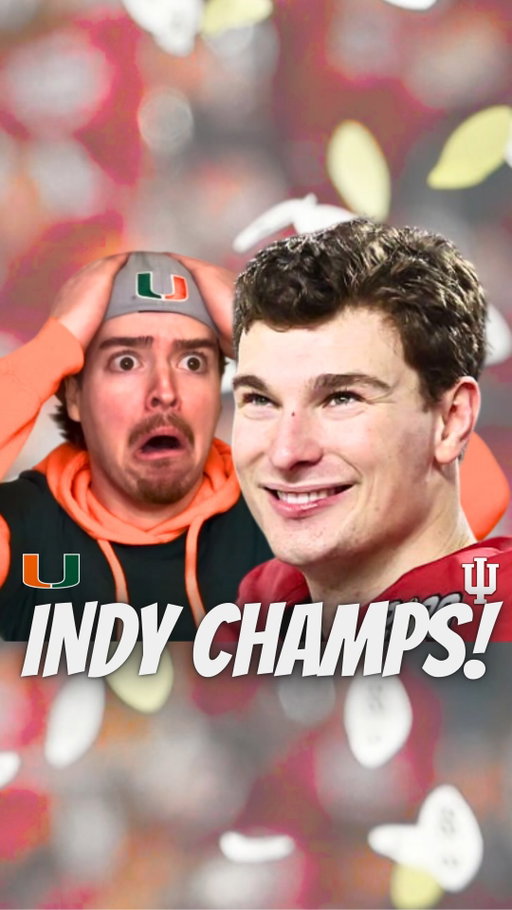 The Indiana Hoosiers finished their National champs quest…who will win the National Championship next?🏆🏈
•
•
•
#collegefootball #cfb #indiana #miami #sports