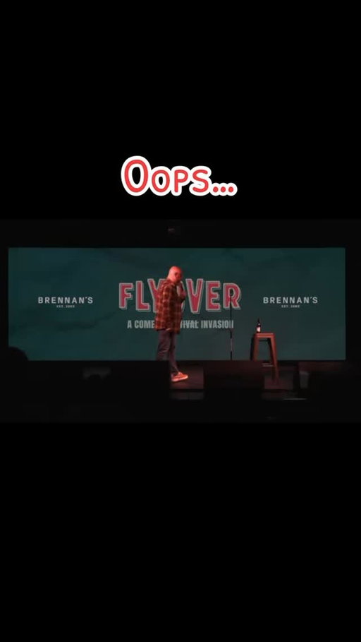 Oops. Fill me up was too far… #comedyreels #standup #comedy #comedyvideos