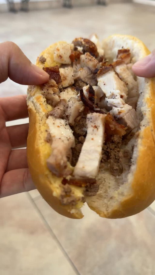 Pork Belly banh mi! A top 5 banh mi sandwich for me. Just opened a 2nd location 

@banhmihoa 

Comment 'want' and I'll DM a link to my banh mi list 👌