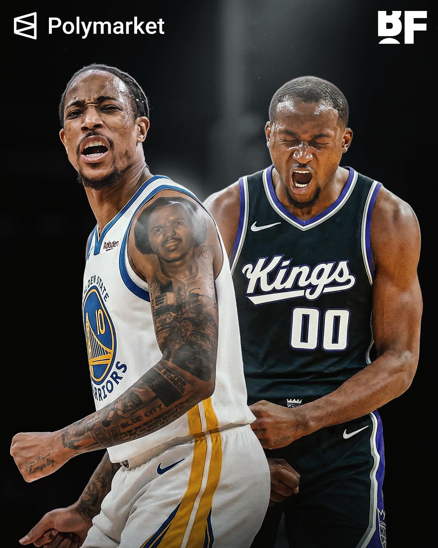 The Warriors could trade for DeMar DeRozan after Jimmy Butler suffered a season-ending torn ACL, Shams reports 👀

“Does a player, say DeMar DeRozan, does that fit the bill of what the Warriors could need without Jimmy Butler? But one way or another, the Warriors are about to find out where they stand with Jonathan Kuminga this season.”

A swap of Jonathan Kuminga plus a veteran minimum salary for DeRozan is a “legal trade framework for Golden State and the Kings”, Evan Sidery says. 

Since the Butler injury news though, Kuminga’s odds to be traded FELL DRAMATICALLY on @polymarketsports. Do the Warriors need him now more than ever? 🤔