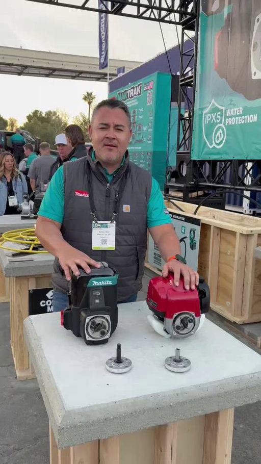 Today at @wordofconcreteshow, Makita announced a new evolution in gas engine replacement with the new 40V XGT® Motor Unit. 

#worldofconcreteshow #makitausa #makitatools #makitaxgt #makitalxt #makitawoc2026