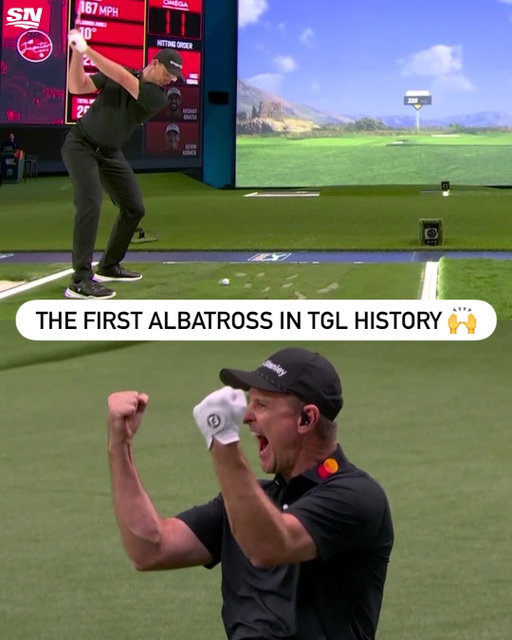 JUSTIN ROSE HOLES OUT FOR ALBATROSS FROM 225 YDS OUT ‼️

@wearelagc | @tglgolf