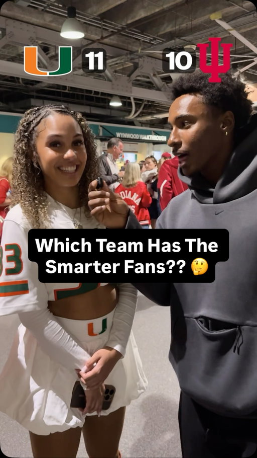 Indiana may have won the National Championship but which school got the higher IQ?? 🤣 @espn