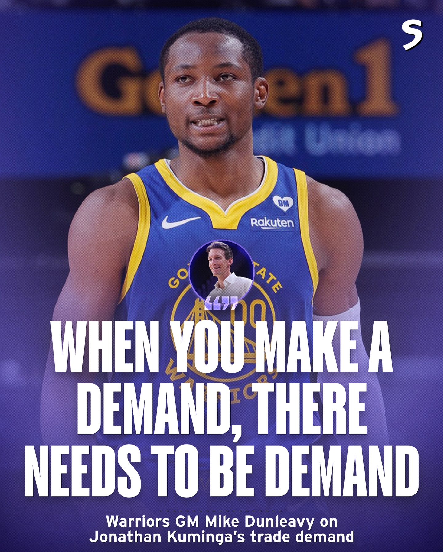 Jonathan Kuminga demanded a trade from the Warriors immediately after becoming trade eligible only 5 days ago… Sheesh 🤯

(per anthonyvslater, twitter)