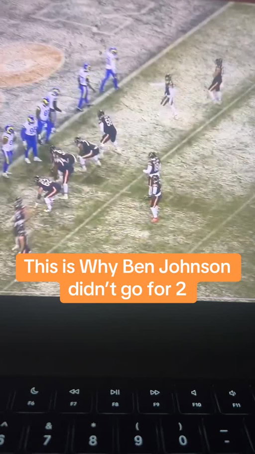 This is why Ben Johnson didn’t go for 2. If Rome makes this block, we might’ve seen Caleb Williams and the Bears in the NFC Championship game. #romeodunze #calebwilliams #benjohnson #beardown #nflbreakdown