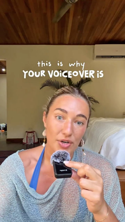 HOW TO MAKE VIRAL VOICEOVER 👀🫡🤝 and how to beat the flop 👇 this is one of the biggest mistakes I see creators making & I felt like some of you would want to hear this 🫶🏼 

This one tiny shift keeps people watching longer…. and social media platforms loveeeee watch time 

✨focus on creative storytelling WHILE showing your audience what you’re doing… don’t say and show the same thing twice✨

👉SAVE this video + comment if you found it helpful / want to see more tips !!

#viralcontent #voiceoverhack #socialmediahack #contentcreator