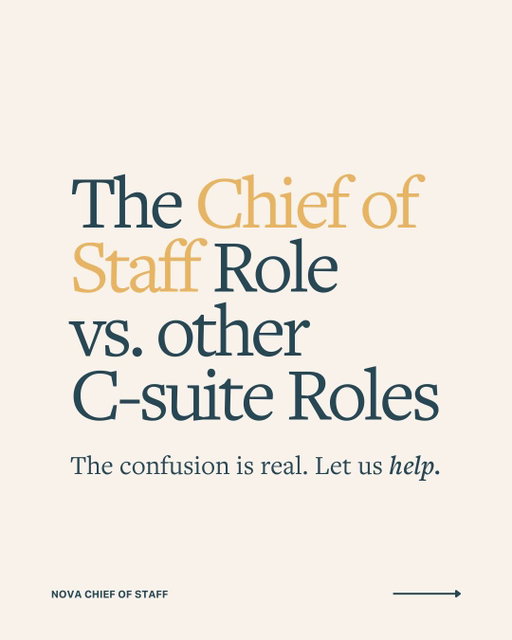 As the Chief of Staff role gains traction, understanding matters. 
 
A Chief of Staff is a business leader’s strategic, execution-focused partner—turning vision into reality. ⭐️

—

Nova is the premier destination for Chief of Staff education, certification, and development.

Your growth matters. Get started today at novachiefofstaff.com
.
.
.
Chief of Staff | Aspiring CoS | Leadership Development | Career Growth | Professional Development | Executive Assistant | Nova Chief of Staff