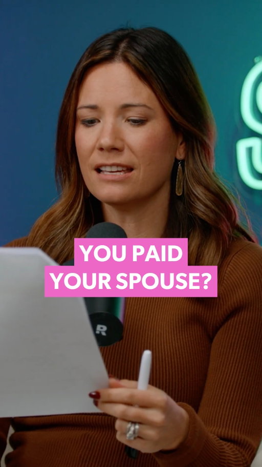 You Paid Your Spouse?