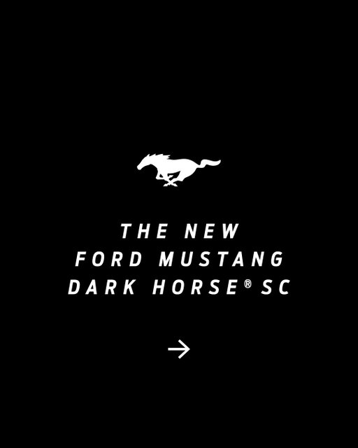The next evolution of the Ford Mustang Dark Horse® brings @fordracing’s track smarts to the streets.

Alongside the soundtrack of a supercharged 5.2-liter V8 engine, the Mustang Dark Horse SC comes with a seven-speed dual-clutch transmission, MagneRide® dampers, forged suspension components and Variable Traction Control.

“Mustang Dark Horse SC draws on decades of competition experience, giving drivers a race-bred, V8-powered thrill ride.” —Mark Rushbrook, Ford Racing Global Director