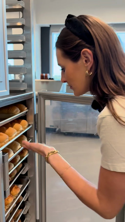 sneaking into the Subway Innovation Kitchen to get a hit of the bread