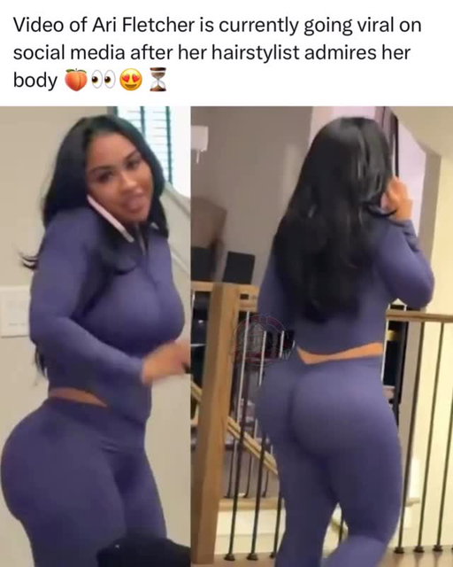 #Trending Video of Ari Fletcher is currently going viral on social media after her hairstylist admires her body 🍑👀😍⏳

comment thoughts down below ⤵️⤵️

#explore #viral #fyp #hiphopnews