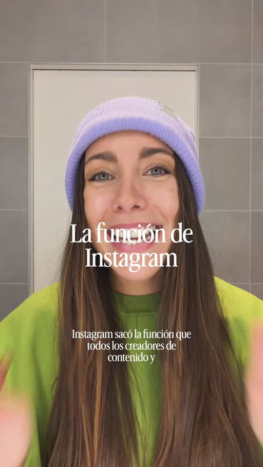 me parece un datazo y lo quería compartir 🧚🏻‍♀️ tanto si sos emprendedora como creadora de contenido creo que es una re buena función para que la gente sin salir de tu vídeo pueda ir a otro contenido dentro de Instagram. Para mí es ideal para: 

Hacer una serie de vídeos estilo “un día conmigo” en donde vas agregando cada vez los días anteriores 🎉 y también para monetizar todavía más nuestro contenido ofreciéndole a la marca la posibilidad de agrega su perfil o un vídeo en particular dentro de nuestro mismo vídeo! 

Estarán pensando? Pero para eso lo agrego en colaboración y chau no? 👀 para MÍ esto se trata de mantener cada vez más la autenticidad, de esta manera mi reel no es en colaboración con la marca sino que yo la recomiendo, básicamente las collabs van a pasar de manera más sutil 🤣 

Que les parece esta nueva actualización de Instagram? 💘