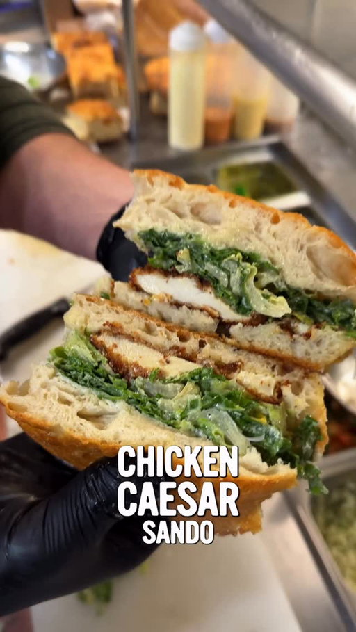 🚨 CHICKEN CESAR SANDWICH 🚨 

I love revisiting classics like this. The chicken Caesar doesn’t need reinventing. It just needs respect.