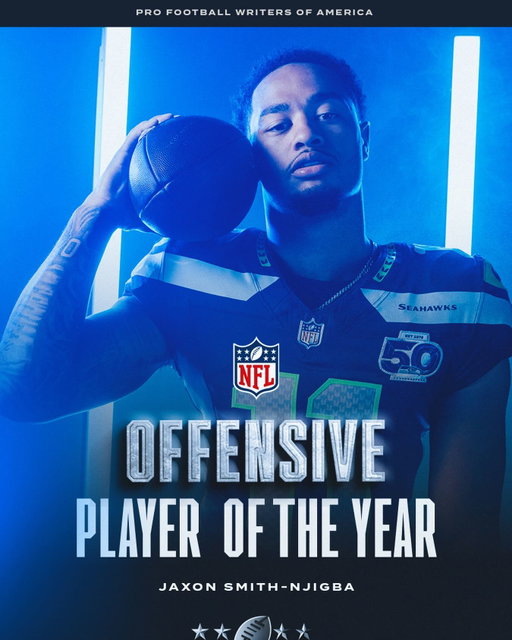 The PFWA Offensive Player of the Year.