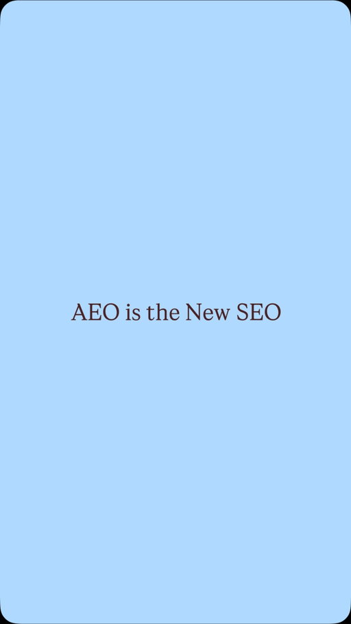 We know that people aren’t just Googling anymore. They’re asking AI search engines for results. And your brand and your company need to show up in those results. This isn’t just SEO, it’s AEO: Answer Engine Optimization. I’m working with @webflow to share how you can show up in AI search results. Simple changes like adding image alt text, meta titles, meta descriptions, and schema markups all help to make you more visible. Head to the link in my bio to learn how you can do this with Webflow!!🩵

#WebflowPartner #WomeninBusiness #Ad
