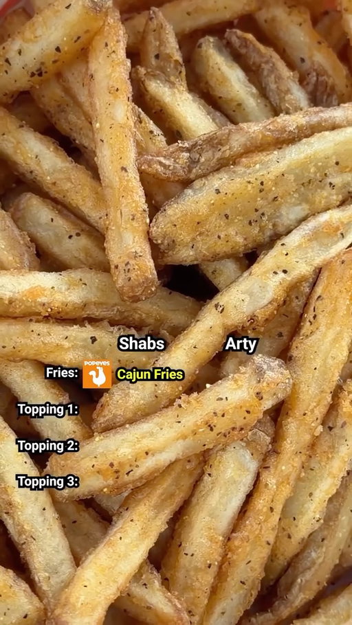 Drafting the Ultimate Loaded Fries w/ @shabs.be.eating