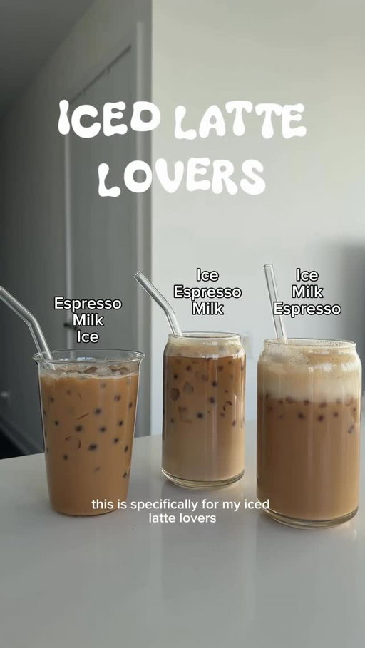 No more watered down and overly milky iced lattes 🫠

This is how you’re going to make it! 
-Brew your espresso 
-Add your milk directly on top (you can measure this, or if you’re a real one, you’ll know when to stop when you see that perfect colour)
-Add ice and enjoy! 
-*if you’re adding syrup, add it to your cup before brewing espresso and stir together before adding milk*

Cheers!! 

#yescoffeenodecaf #coffeetime #icedlatte #coffeeathome #coffeerecipes