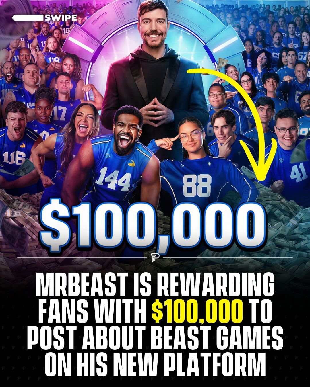 He’s launched Vyro, a clipping platform where viewers can post clips and get rewarded based on how those clips perform. For this Beast Games promo, Vyro is advertising close to $300,000 in fan rewards, including around $100,000 set aside for clippers overall.

Vyro says the $5,000 will go to Jimmy’s favorite clip from that episode.

#Pubity #Viral #Interesting