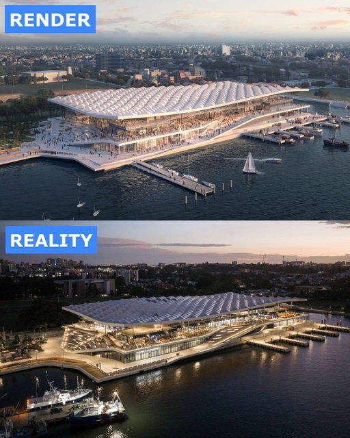 Sydney's new fish market has officially opened, welcoming an incredible 40,000 visitors on its first day. Designed by @3xnarchitects, @bvnarchitecture and @aspectstudios, the market is located in the city’s Blackwattle Bay. Beneath its distinctive wave-like timber roof — the largest timber roof in the Southern Hemisphere — the four-storey complex contains specialty food retailers, restaurants, cafes, and new public space.

The existing Sydney Fish Market had long been a staple among Sydneysiders, Australians and visitors – but 3XN hopes the new structure will “elevate the market as a top tourist destination”. The building and its surrounding development is projected to more than double the number of visitors to the area over the next ten years.

On its website, Sydney Fish Market describes the project as “the most significant harbourside building since the Opera House.”

📷 3XN/GXN

#architecturelovers #construction #TheB1M #engineering #timber