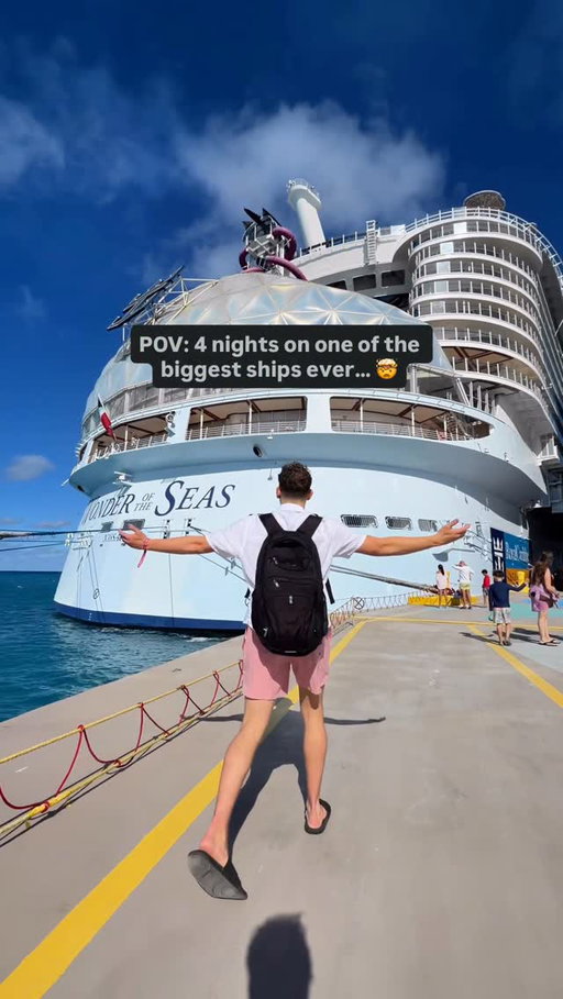 Four nights. Endless things to do. Wonder of the Seas. 🤯

I recently sailed on Wonder of the Seas and my mind was simply blown away. From the MASSIVE scale of the ship to the endless things to do onboard, it genuinely felt like a floating city at sea. Four nights went by way too fast — and it still doesn’t feel real that something like this can exist on the ocean. 🤩

🌊🌊🌊🌊🌊🌊🌊🌊🌊🌊🌊🌊🌊🌊🌊🌊🌊🌊🌊🌊 #cruiseship #cruiseaddict #cruising #cruise #travel