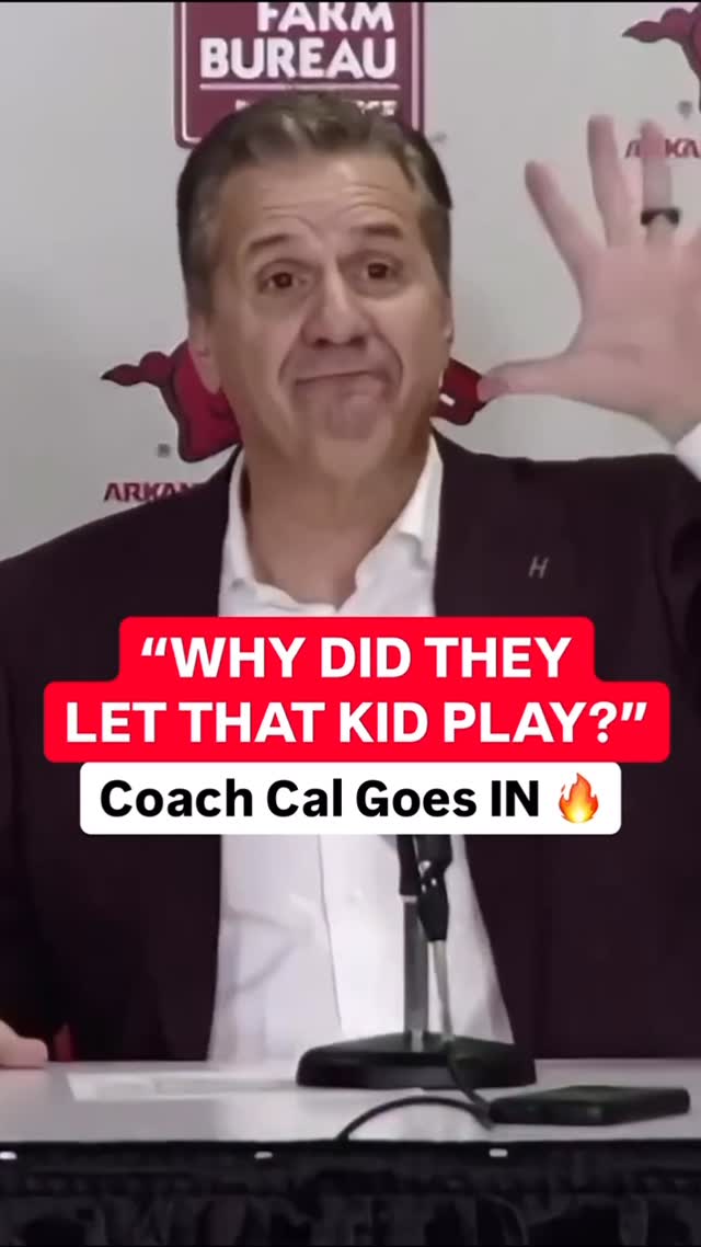 John Calipari ain’t holding back 😤🔥

The Arkansas HC goes off for nearly 7 minutes on drafted & overseas players flooding the transfer portal, and how it’s squeezing out young players trying to develop.