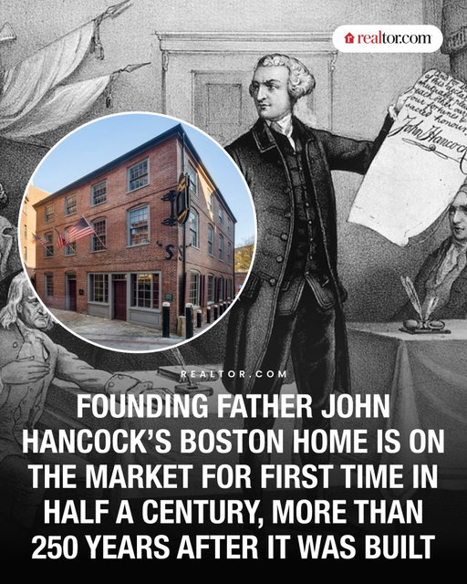 A historic Boston property that predates the American Revolution and was once owned by Founding Father John Hancock has been made available for purchase for the first time in more than 50 years.

See the full listing at link in bio.