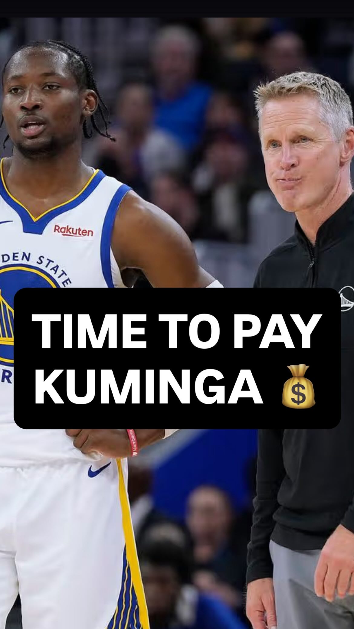 “You don’t get to call me ‘JK’ bro. We ain’t that cool.”

The crew say Steve Kerr set Jonathan Kuminga up to fail 🫠