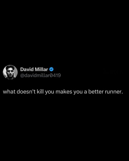 aiming at the impossible can make an unbearable life suddenly feel exciting. 

#runnerscommunity #runningmotivation #marathonrunning #fitnessmotivation #dailyquote