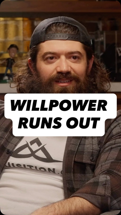 It’s less about pushing hard and more about finding ways to making continuing easy.

Comment “POD” and I’ll send you the link to watch the full length podcast.