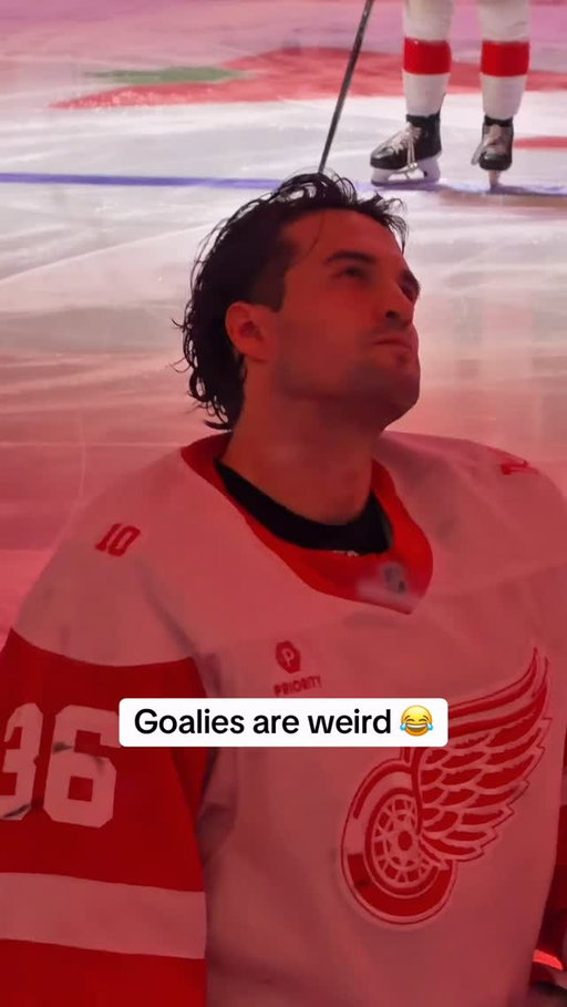 What is John Gibson looking at 😂 

#hockey #nhl #goalie #funny