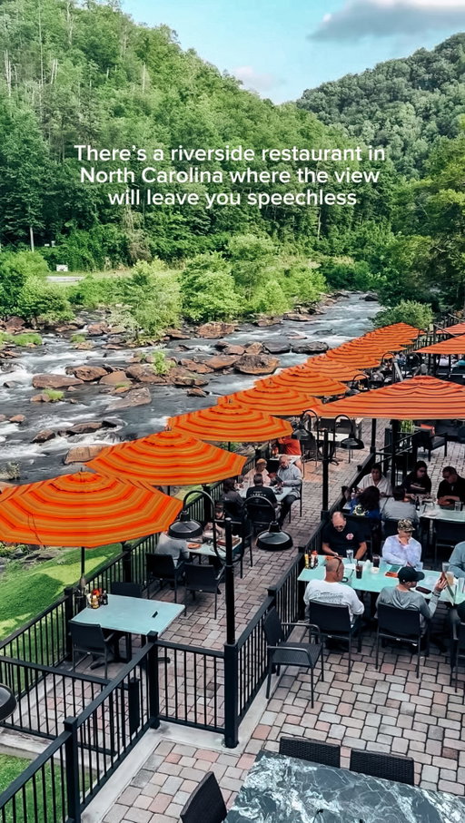 😍⛰️The best restaurant views in all of North Carolina!

📍 A hidden gem in the Smokies — cozy cabins, riverside dining with great food, and views that will leave you speechless!!!! Here you can relax by the Riverside, enjoy a peaceful couple of coffee and truly unwind! 

A little slice of heaven that needs to be on your bucket list! 
➡️ Send this to who you’re going with and follow me @raleighwanderlust for more hidden gems!!!! ✨

📌 Historic Tapoco Lodge
14981 Tapoco Rd, Robbinsville, NC 28771

#northcarolina #nc #greatsmokymountains #scenicviews #diningwithaview nc northcarolina visitnc ncmountains tapocolodge historic scenic riversiderestaurant breathtakingviews