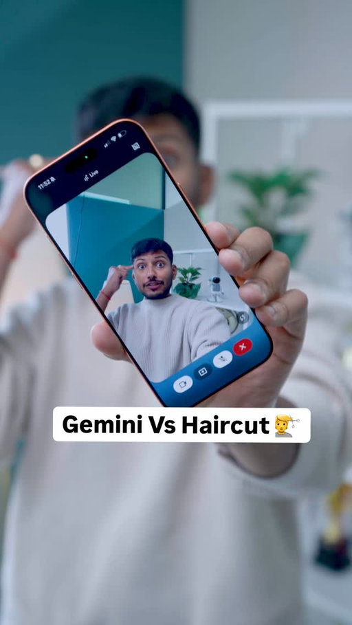 Gemini vs Haircut 💇‍♂️ 

#gemini #ai #haircut #reels