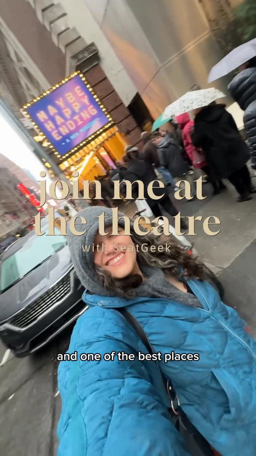 Theatre tickets without the stress 🎟️ ✨ @seatgeek makes it so easy to find great seats, compare prices, and have tickets ready to go in your app - can’t wait for my next show! #TeamSeatGeek #ad