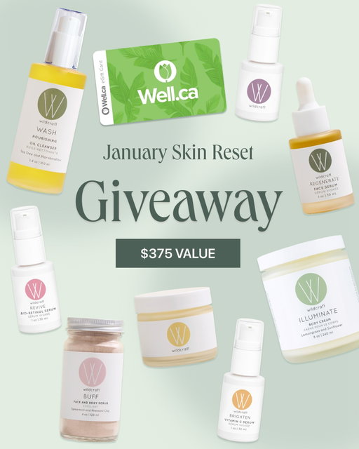 GIVEAWAY CLOSED: Winner has been contacted via DM. Thanks to everyone who entered! 🥰

One lucky winner will take home a Wildcraft routine plus a $100 Well.ca gift card because winter skin deserves a little extra love.

How to enter:
✔ Follow @wildcraftcare & @welldotca
✔ Like this post
✔ Save this post
✔ Tag a friend (each tag = one entry, no limit)
🔄 BONUS entry if you hit repost 

What you’ll win:
Well.ca $100 gift card 
Restore Face Cream 
Oil Cleanser 
Face & Body Scrub 
Regenerate Face Serum 
Bio-Retinol Face Serum 
Vitamin C Face Serum 
Vitamin C Eye Cream 
Illuminate Body Cream

Open to residents of Canada. Giveaway runs from Thursday, January 22 to Monday, January 26, 2026 at 11:59 PM EST. Winner will be chosen and contacted via DM on Tuesday, January 27, 2026.⁠ Winner will be chosen at random and will be notified via Direct Message from @wildcraftcare only

—

Un nouveau départ pour votre peau 💫 @wildcraftcare s’associe à @welldotca pour démarrer l’année avec notre concours « Skin Reset » du mois de janvier. Un heureux gagnant remportera une routine complète Wildcraft ainsi qu’une carte-cadeau Well.ca d’une valeur de 100 $, car votre peau d’hiver mérite toute votre attention.

Comment participer :
✔ Suivez @wildcraftcare et @welldotca
✔ Aimez cette publication
✔ Enregistrez cette publication
✔ Identifiez un ami qui aimerait cette offre (chaque identification = une participation, sans limite)
🔄 Participation BONUS si vous republiez 

Ce que vous gagnerez :
Carte-cadeau de 100 $ Well.ca
Crème réparatrice pour le visage
Huile démaquillante
Gommage pour le visage et le corps
Sérum régénérant pour le visage
Sérum bio-rétinol revitalisant pour le visage
Sérum éclaircissant à la vitamine C pour le visage
Crème pour les yeux à la vitamine C Pure Radiance
Crème pour le corps illuminatrice à la citronnelle

Ouvert aux résidents du Canada. Le concours se déroule du jeudi 22 janvier au lundi 26 janvier 2026 à 23 h 59 HNE. Le gagnant sera choisi et contacté par message privé le mardi 27 janvier 2026.⁠ Le gagnant sera choisi au hasard et sera informé uniquement par message privé de @wildcraftcare