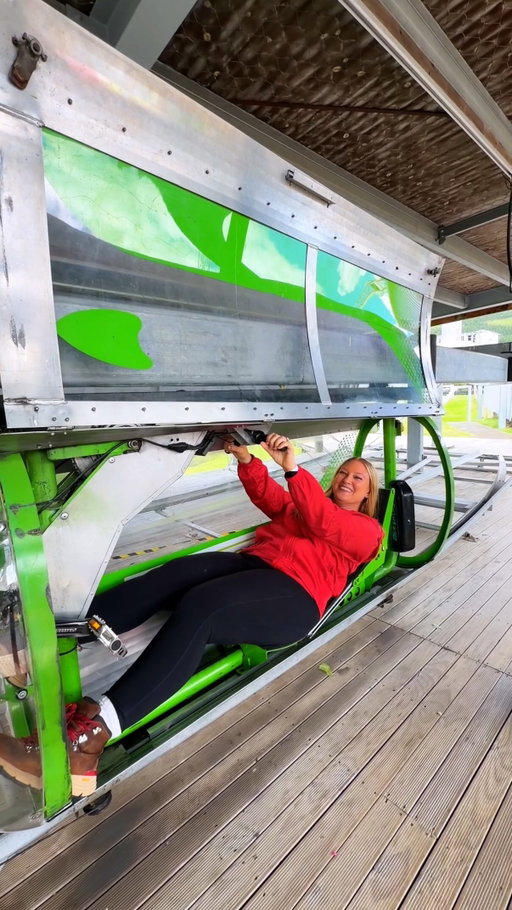 follow @georgeandcris for travel inspo 😍

Is this the transportation of the future? 😱👇

Bucket list New Zealand experience ⬇️

🚴‍♂️ Send this to your travel buddy!

📍 @velocity_valley in Rotorua, NZ 🇳🇿

⚡ Did you know this human-powered monorail, named Schweeb, has been called the “transportation of the future” and it caught Google’s attention for its low-impact, eco-friendly design?

🚟 You hop into a futuristic capsule, pedal along suspended rails, and cruise at your own pace. Zero emissions, minimal footprint, and a glimpse at how fun sustainable transport can be. Google awarded Shweeb $1,000,000 after it won Project 10¹⁰⁰ for its vision of human-powered, zero-emission urban transport. While the concept proved difficult to scale in busy cities, it lives on today as a fun, eco-friendly ride experience.

💸 About $40 USD per person!

Who would you go Shweebing with in New Zealand?! 🚴‍♂️

#newzealand #rotorua #bucketlisttravel #travelnz