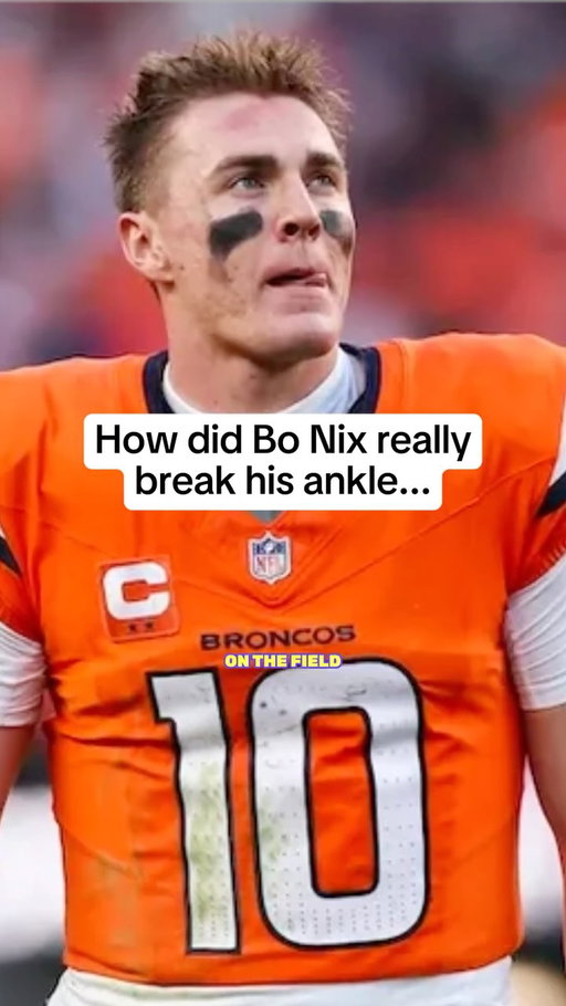 Is Bo Nix's injury kindaaaa suspect ??
#BoNix #Broncos #nflplayoffs