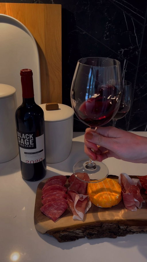 A board built to linger over — bold cheese, an even bolder pour, and conversation that unfolds the way it should when no one’s in a hurry.

Black Sage Vineyard, BC wine, bold red wines, wine and cheese pairing, Okanagan Valley winery, Canadian wine, slow evenings