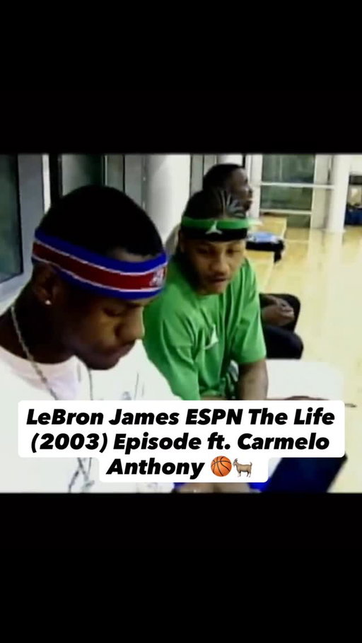Before the league. Before the rings. Before the legacy.
This 2003 ESPN feature pulls back the curtain on @kingjames before the draft balancing school, friendships, workouts, and the weight of expectations placed on a teenager destined for greatness. You see the pressure, the confidence, and the discipline that separated him early.
And in the middle of it all? LeBron kicking it with @carmeloanthony pre-draft two future icons crossing paths before the world truly knew what was coming.

.
.
#carmeloanthony #lebron #lebronjames #lakers #carmelo