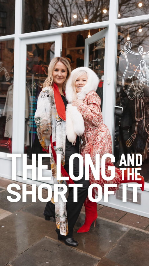 The Long & The Short Of It Shop Vintage

As @middleagedminx says its Vintage 0n Vintage in today’s reel @rellikvintage in London. Watch as Jo and @nadinebaggott step back in time and try on the clothes they wish they could have afforded when young. 
Designers include original Yves Saint Laurent and Karl Lagerfeld for Chanel, John Richmond and Romeo Gigli plus Jo reminisces about Glastonbury ❤️ all clothes are available online at relliklobfon.co.uk and ps those vintage Japanese and Chinese dressing gowns are affordable and beautiful. 

Videography by the brilliant @katsfilms