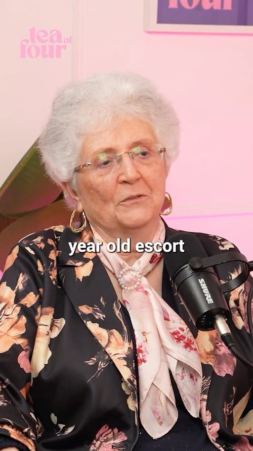 40 years of celibacy had us shook

Watch our full chat with Caroline Vee, a 73 year old escort on the Tea At Four podcast on YouTube and Spotify via the link in our bio