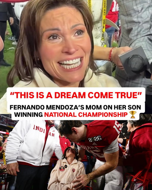 Mama Mendoza couldn’t be more proud of her son ❤️

Such a beautiful bond between this family 🥹

(via @caseybuscher)