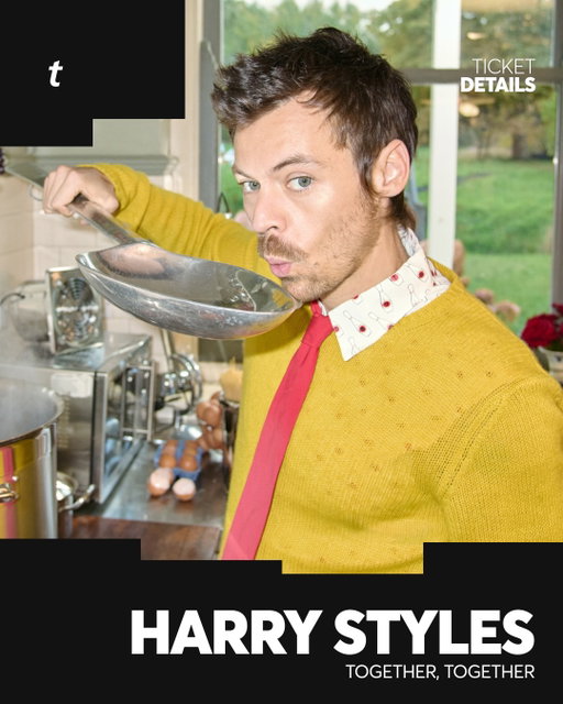Together, Together. 🪩 Harry Styles is hitting the road in 2026!

In this gallery, we’ll be going over:
- Presale and General Onsale Dates
- How to be Eligible for Presales
- Show Dates & Ticket Limits
- What Are Speculative Tickets
- Ticketmaster Ticket Tips 

🎫 More info at the link in our bio