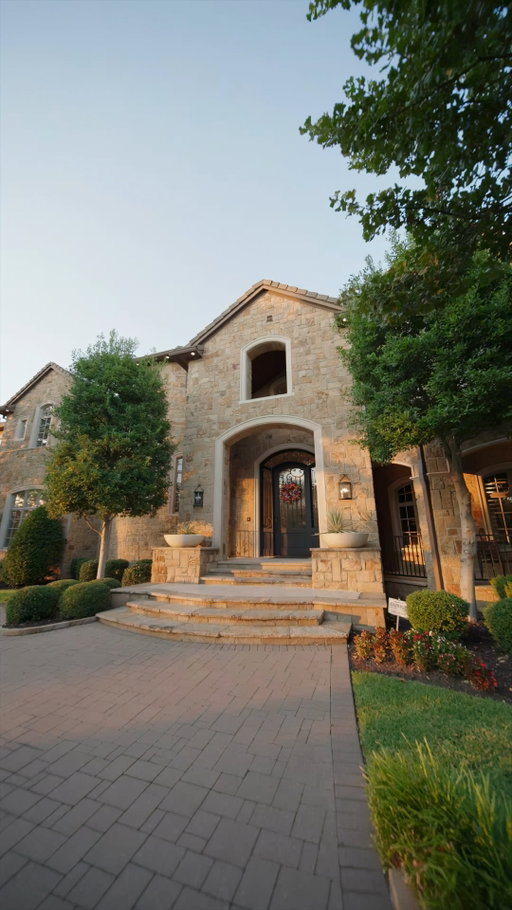 This 10,400 sqft custom-built estate, completed in 2015, sits on 2 acres in the exclusive, gated Château du Lac in Flower Mound. Blending timeless architecture with modern luxury, this home features 7 bedrooms, 7 full bathrooms, 2 half baths, and a 6-car garage, ideal for grand entertaining and daily living. The grand entry opens to refined elegance, soaring ceilings, designer lighting, and abundant natural light. The chef’s kitchen boasts commercial-grade Wolf and Sub Zero appliances and connects seamlessly to dining and living areas. Highlights include an impressive two-story executive office/library, an opulent primary suite with a spa bath and custom his-and-hers closets, and upstairs guest suites with private ensuites, a media room, and a game room. A third-story crows nest offers Lake Grapevine views. A fully equipped two-bedroom, two-bathroom guest house provides additional private living space. The entertainer’s backyard paradise features expansive living spaces, a full summer kitchen, a custom pool and spa, a stone fire pit, and lush, shaded landscaping. The home offers luxury, comfort, and privacy, minutes from DFW Airport, premier shopping, and top-rated schools.

1908 Point De Vue.

Listed by CompassDFW Agents @southerncollectiverealty

#CompassDFW #DFWRealEstate #FlowerMoundRealEstate #FlowerMoundHomeForSale #FlowerMoundTX