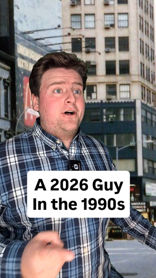 A 2026 Guy in the 1990s

#comedy #funny #1990s #2026 #reels
