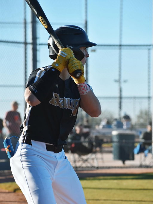 @baumbatnw taking care of business on the diamond.