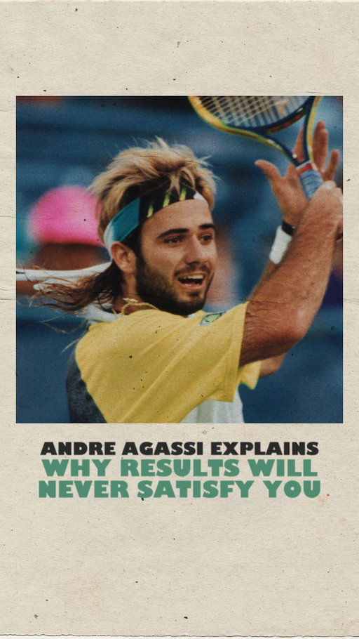 Comment “INNER” to get the Inner Game Newsletter, breaking down 50 years of insights on how top performers win under pressure by aligning mind, body, and awareness, so performance can emerge naturally.

For Andre Agassi, reaching the top didn’t bring peace, it revealed how empty results can feel when they’re not rooted in meaning. Being number one couldn’t satisfy what discipline, ownership, and daily intention had to rebuild.

What changed everything wasn’t winning again, but choosing to engage fully with the work in front of him. Success and failure fade fast, but how you show up today is the only thing that’s real.

#theinnergame #sports #andreagassi #athlete #tennis