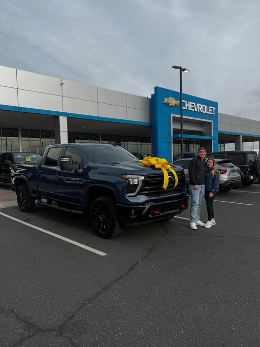 Thank you @sandsglendale for the great customer service and deal on my new Chevy Silverado. Can’t wait to drive this around this year. #gosox #silverado2500